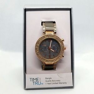 🔴 Time and Tru Bangle Watch Women